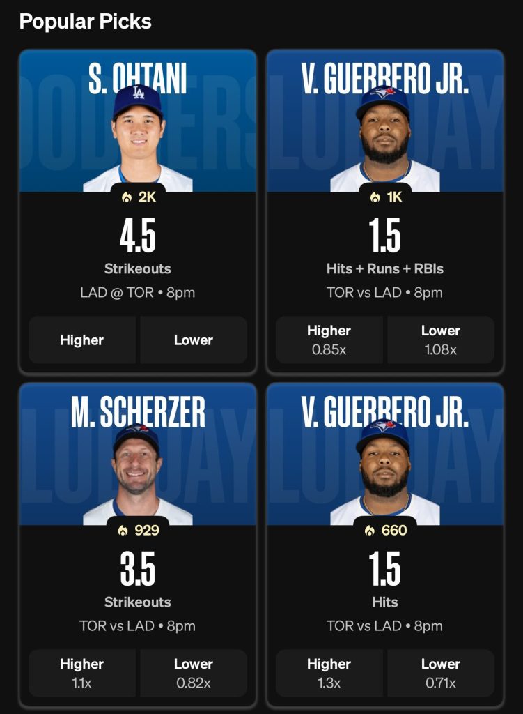 Underdog MLB